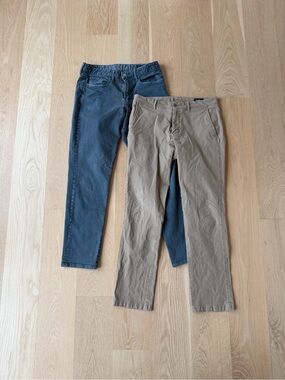Bonobos Men's Stretch Pants - Blue & Tan 34x34